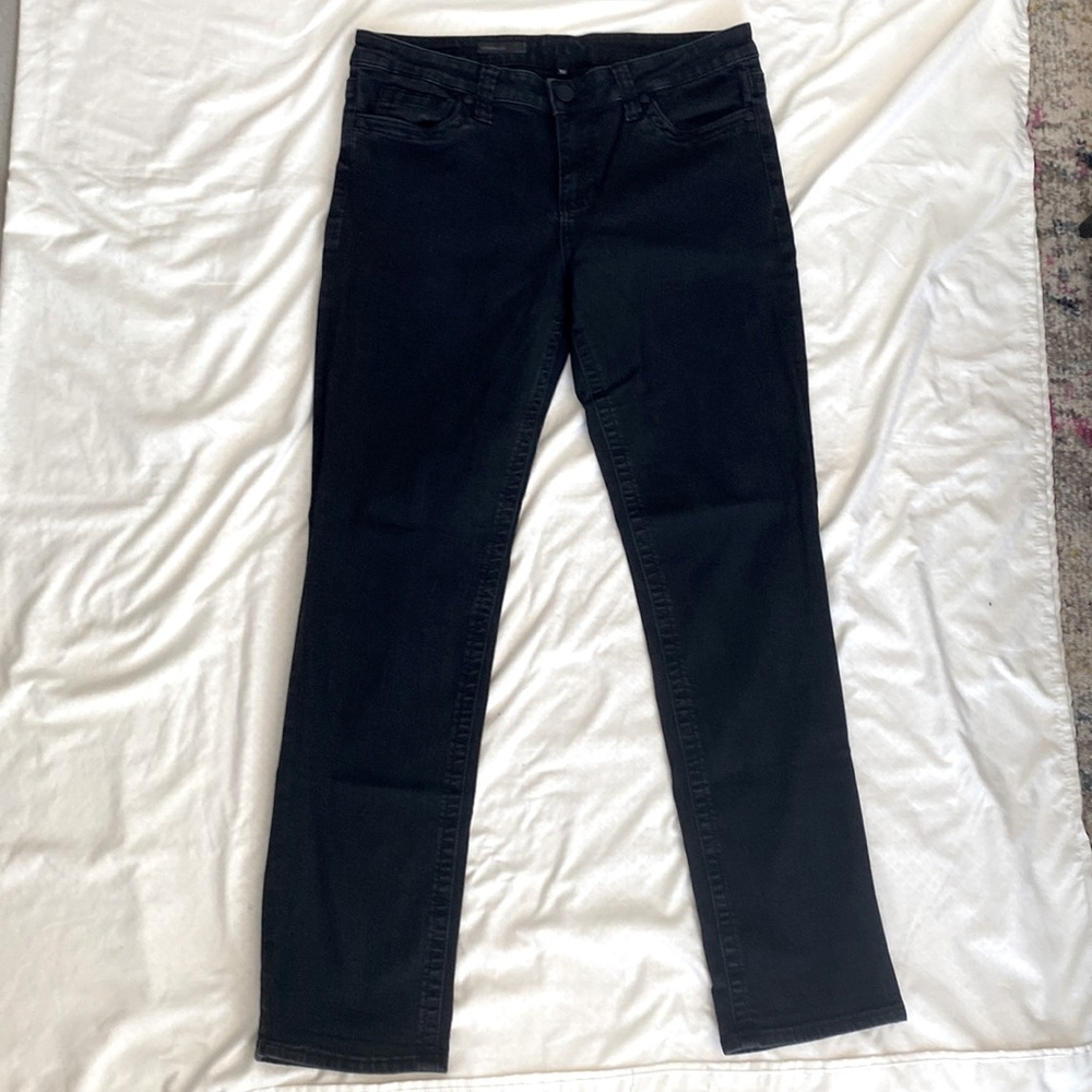 KUT from the Kloth- Straight Leg black jeans - sz 12